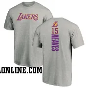 Men's Austin Reaves Los Angeles Lakers Ash Backer T-Shirt